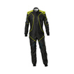 OMP KS-3X Art Kids Karting Suit Black/Yellow (FIA)