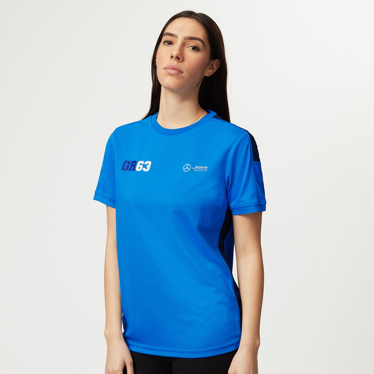 Mercedes Germany AMG F1 Mens George Russell Sports T-shirt