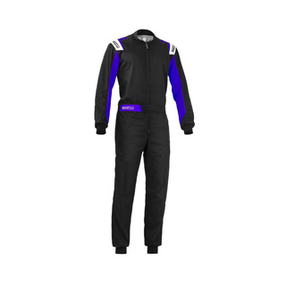Sparco Rookie MY20 Karting Suit Black/Blue