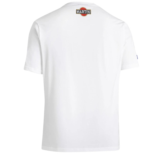Men's Sparco Martini Racing Big Logo white t-shirt