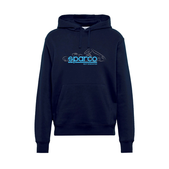 Sparco Kids Next Gen Hoodie Navy Blue
