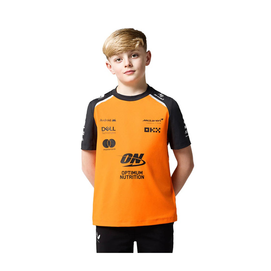 2025 McLaren F1 Kids Set Up Team T-Shirt orange