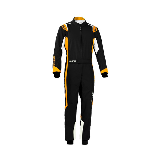 Sparco Thunder MY20 Karting Suit Black/Orange (CIK)
