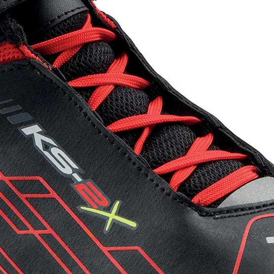 OMP KS-2X Racing Shoes Black/Red (FIA)