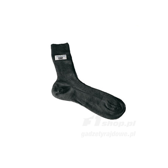 OMP CLASSIC black short socks (with FIA homologation)