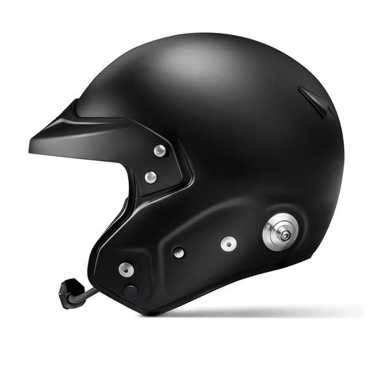 Sparco AIR PRO RJ-5i MY20 Open Face Helmet Black (FIA homologation)