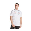 2025 Mercedes AMG F1 Mens Team Polo shirt white