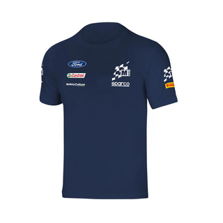 Sparco M-Sport Mens Team T-shirt navy blue