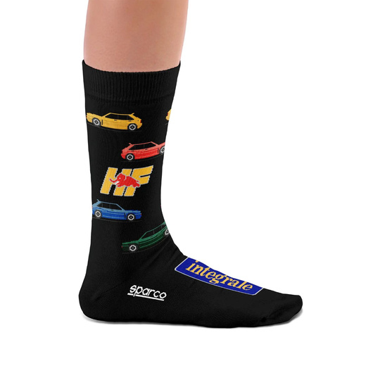 Sparco Lancia Collection Socks Black