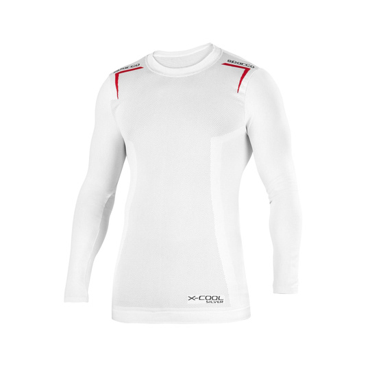 Sparco K-Carbon Roll-Neck Underwear Top White