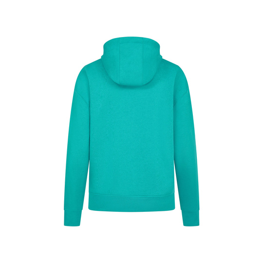 2024 Mercedes AMG F1 Women's Logo Ultra Teal Oversized Hoodie