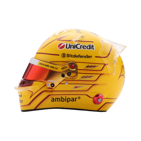 Scuderia Ferrari F1 Lewis Hamilton Monaco GP Miniature Helmet 1:5