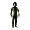 Sparco X-LIGHT K MY22 Karting Suit black-yellow (CIK-FIA)
