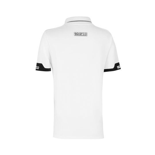 Sparco Women's ZIP MY24 Polo Shirt White