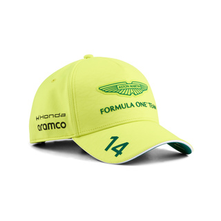 Aston Martin F1 2026 Fernando Alonso Team Cap Lime