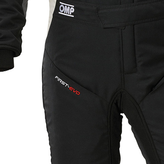 OMP First Evo MY25 Race Suit Black (FIA)