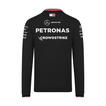 2024 Mercedes AMG F1 Men's Team Long Driver Black T-shirt