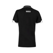  Sparco Ladies ZIP Poloshirt black