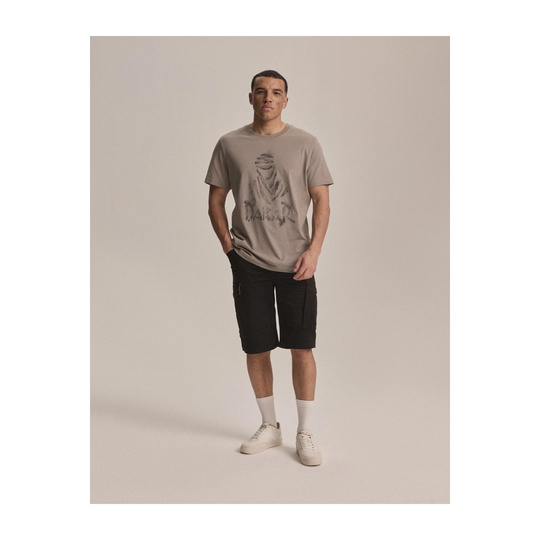 Dakar DKR DESERT 02 Mens T-shirt grey