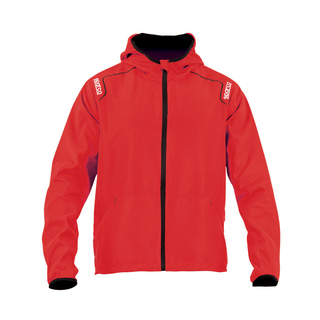 Sparco Wilson Rain Jacket Red