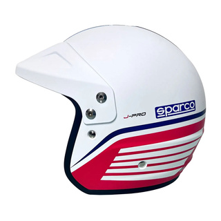 Sparco J-PRO Martini Racing Open Face Helmet white