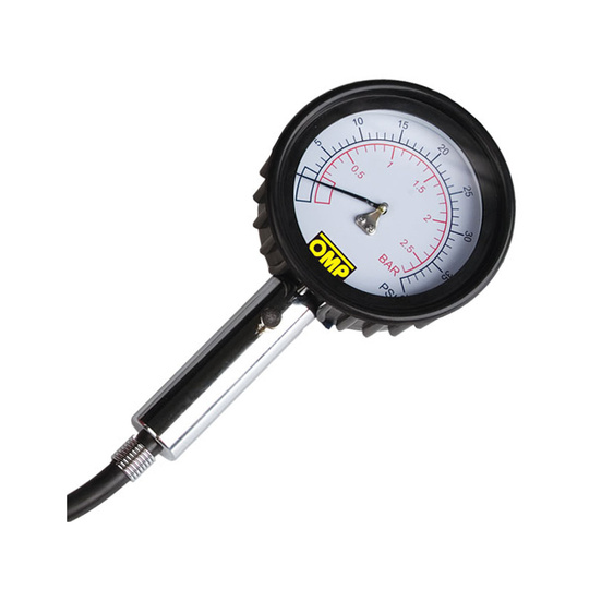 OMP 0-2.7 bar Analogue Tyre Pressure Gauge