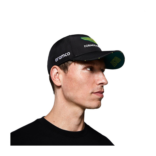 2025 Aston Martin F1 Mens Stroll Team Baseball Cap black
