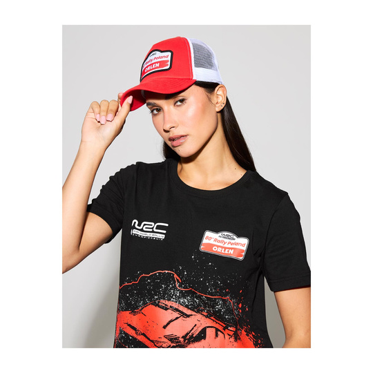 Rally Poland Trucker Cap Red