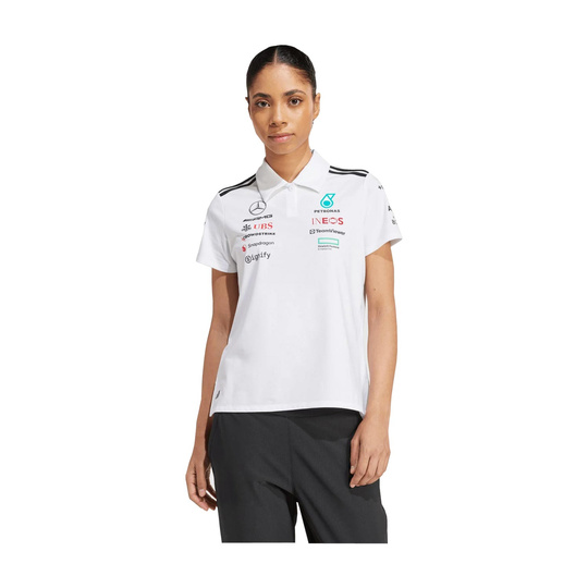 2025 Mercedes AMG F1 Ladies Team Polo shirt white