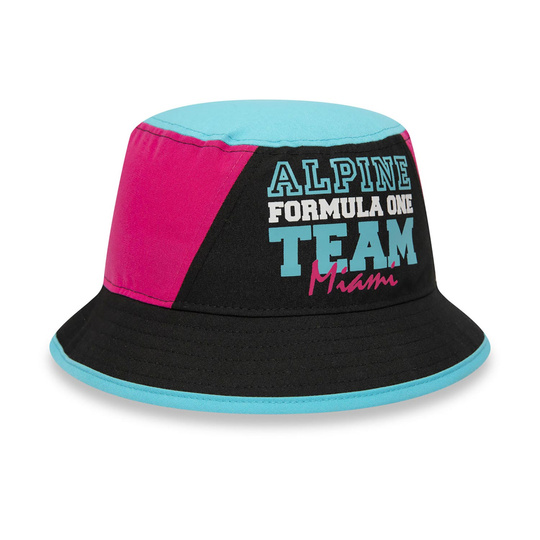 Alpine F1 Mens Miami Traveller Bucket Hat