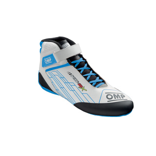 OMP KS-2X Shoes (FIA) White-Blue