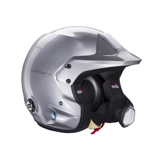 Stilo Venti4 WRC Composite Rally Helmet Silver (FIA)