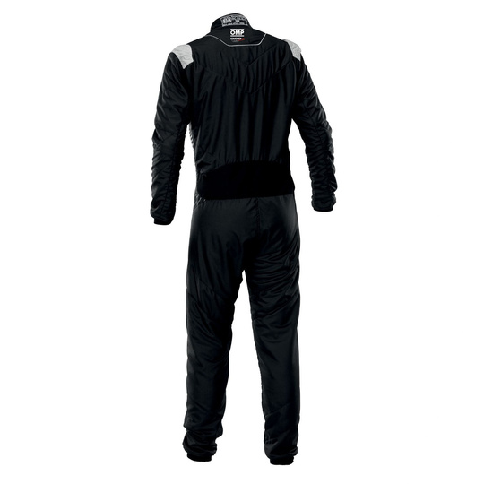 OMP One-S Air Race Suit Black/Silver (FIA)