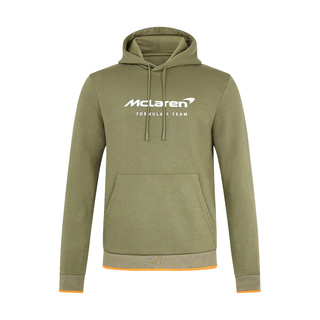 2025 McLaren F1 Mens Essentials Hooded Sweatshirt green