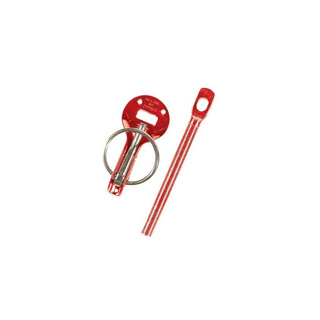 Sparco Bonnet Pins Red