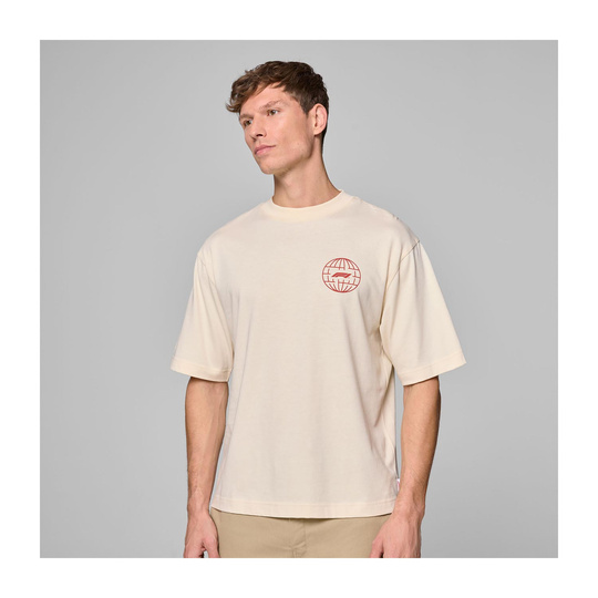 2025 Formula 1 Men's Camo Graphic Beige T-shirt