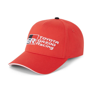 Toyota Gazoo Racing Large Logo Cap Red