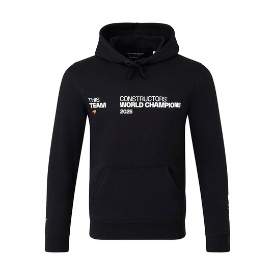 2025 McLaren F1 Mens Constructor Champions Hooded Sweatshirt