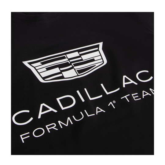 2026 Cadillac F1 Mens Shield T-shirt black