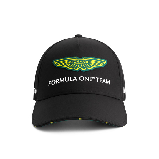 2025 Aston Martin F1 Mens Stroll Team Baseball Cap black