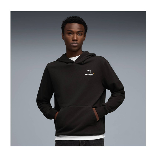 2026 McLaren F1 Mens Logo Hooded Sweatshirt black