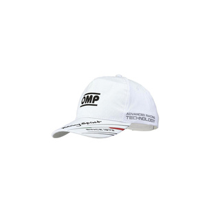 OMP Kids Racing Spirit Hat White