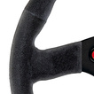 OMP ALU Steering Wheel Suede with horn