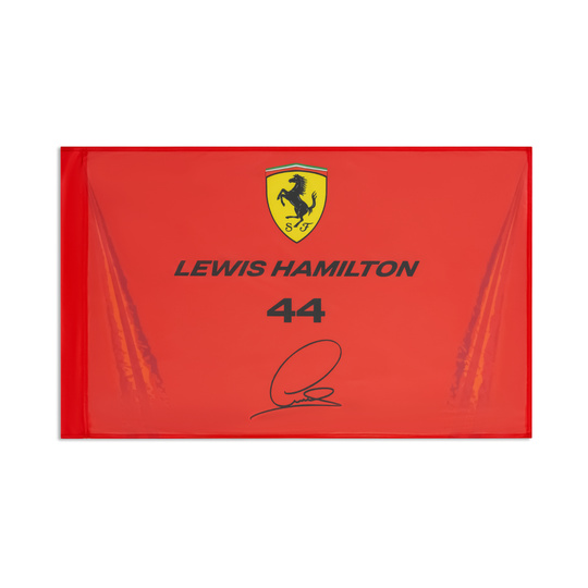 Scuderia Ferrari F1 2026 Lewis Hamilton Flag