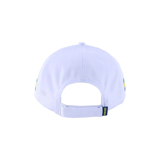 2025 Ayrton Senna Mens Leisure baseball cap white