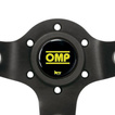 OMP Corsica Steering Wheel Black/Yellow Leather
