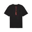 2025 Formula 1 Men's Essential Relaxed Logo Black T-shirt