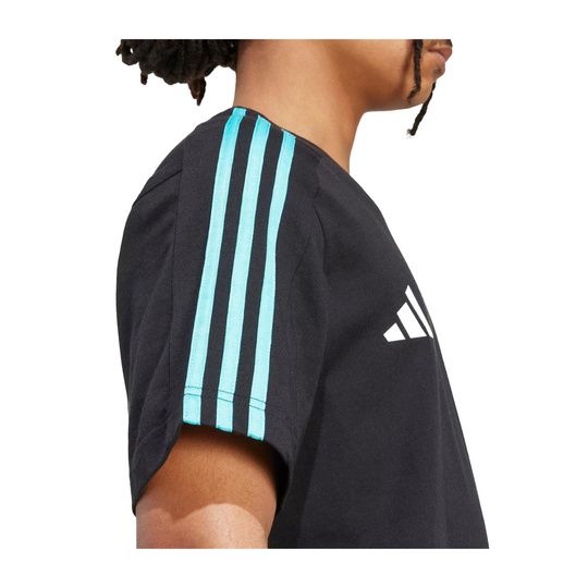 2025 Mercedes AMG F1 Mens DNA Logo T-shirt black