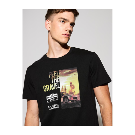 2024 Rally Poland WRC Mens Sunset T-shirt