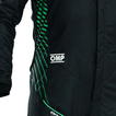 OMP ONE-S AIR Race Suit Black/Green (FIA)
